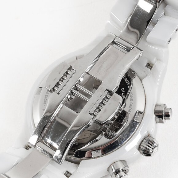 Technomarine White Geneve Technodiamond Porcelain Watch - Picture 8 of 10